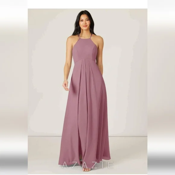Azazie | Dresses | Azazie Vintage Mauve Bridesmaid Dress Size 6 | Poshmark